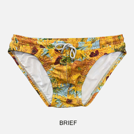Sunflowers (BRIEF) Swimsuit